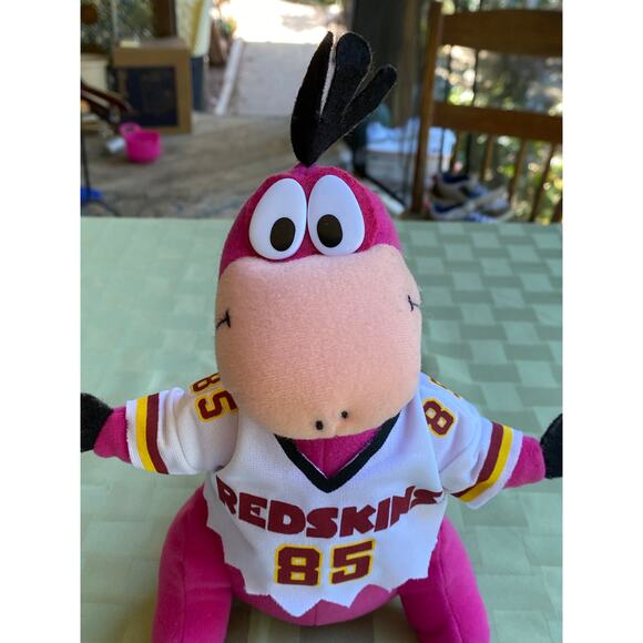 Washington REDSKINS #85 Plush Doll Dino (The Flintstones) Mascot Stuffed Animal - Picture 5 of 16